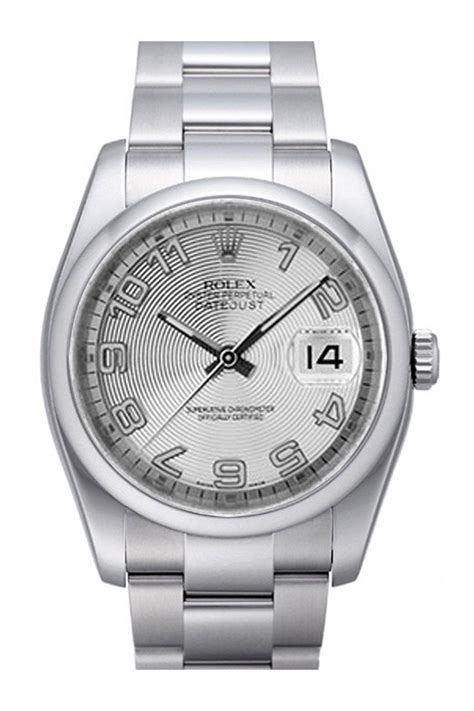 rolex datejust silver concentric dial|36mm Rolex Datejust dial.